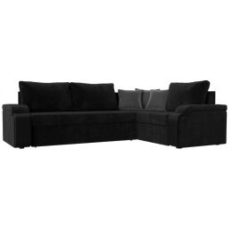 Диван угловой Николь Plush Black