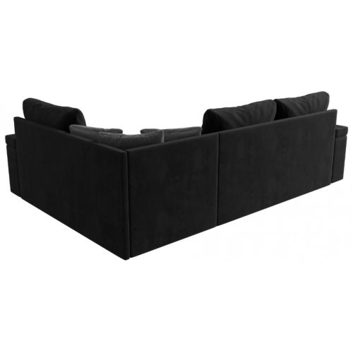 Диван угловой Николь Plush Black