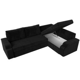 Диван угловой Николь Plush Black