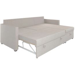 Диван угловой Париж Вельвет Бархат Beige