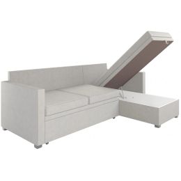 Диван угловой Париж Вельвет Бархат Beige