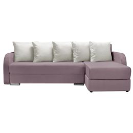 Диван угловой Саванна Пудра