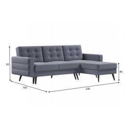 Диван угловой Сидней Нави