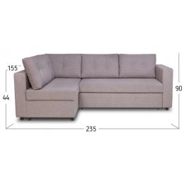 Диван угловой Стаберг Бежевый дельфин