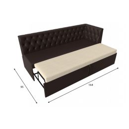 Кухонный диван Маркиз Brown