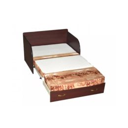 Диван детский Юлечка с деревянными подлокотниками