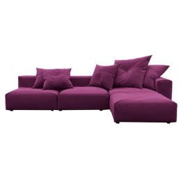 Диван модульный угловой Фиджи Фиолет