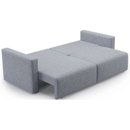 Диван прямой Boss 14 Gray blue Еврокнижка