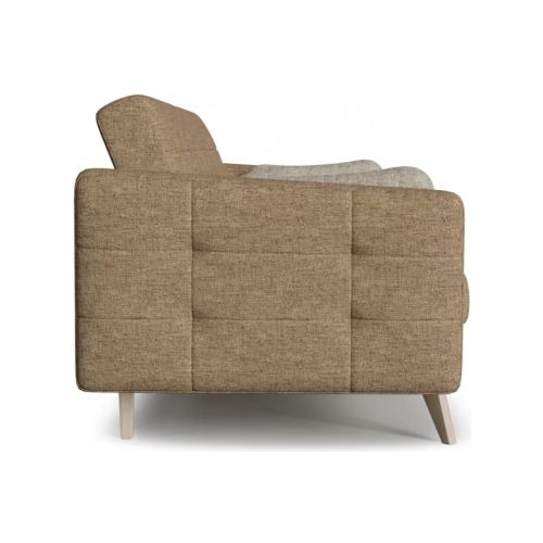 Диван прямой Monaco книжка Dream dark beige