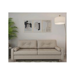 Диван прямой Белфаст беж  пантограф