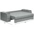 Диван Риф Сountry Дарк Grey