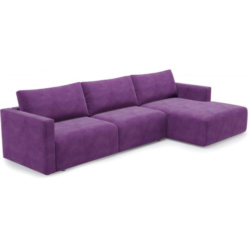 Диван угловой Boss 14.2 Violet Еврокнижка