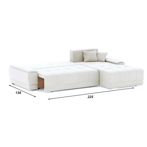 Диван угловой Nordviks (Модерн) Plush Beige