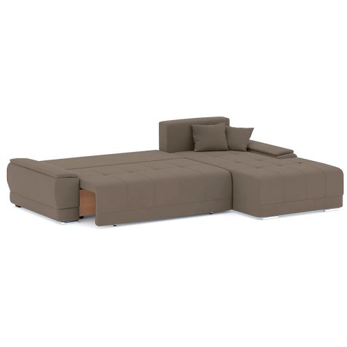 Диван угловой Nordviks (Модерн) Plush Light Brown