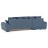 Диван угловой Nordviks (Модерн) Plush Дарк Blue