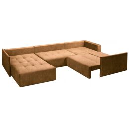 Диван угловой Чилетти П-образный Light Brown