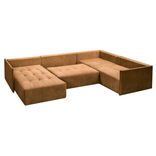 Диван угловой Чилетти П-образный Light Brown