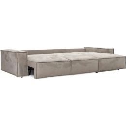 Диван угловой Флоренция Сталь Brown