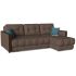 Диван угловой Флорида XL Loft коричневый
