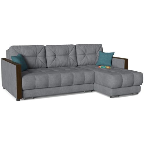 Диван угловой Флорида XL Loft серый