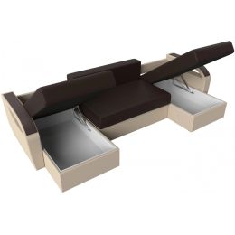 Диван угловой Форсайт Микс Brown
