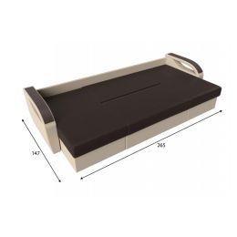 Диван угловой Форсайт Микс Brown