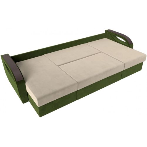 Диван угловой Форсайт Вельвет Beige-Green