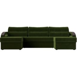 Диван угловой Форсайт Вельвет Green