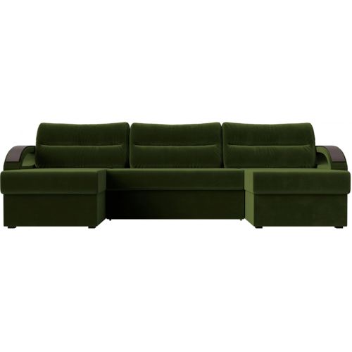 Диван угловой Форсайт Вельвет Green
