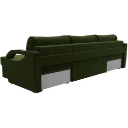 Диван угловой Форсайт Вельвет Green