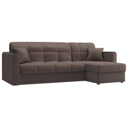 Диван угловой Неаполь Plush Brown