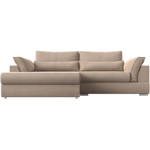 Диван угловой Пекин Велюр Beige