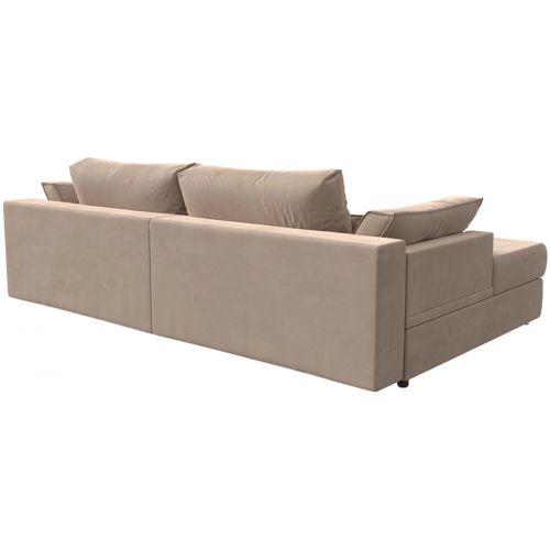 Диван угловой Пекин Велюр Beige