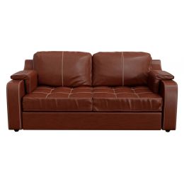 Диван Берета  2-х местный Эйхель кожаный