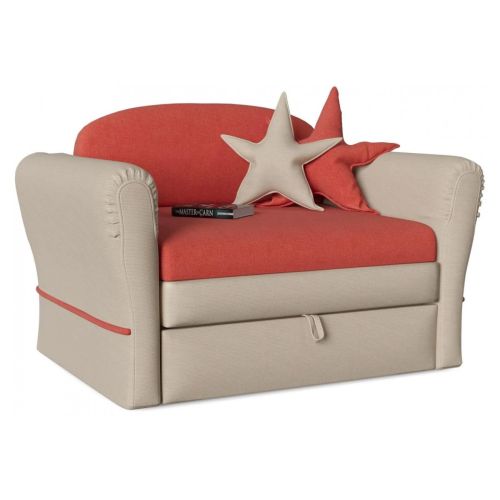 Диван детский Мини ivory orange