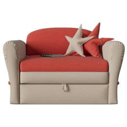 Диван детский Мини ivory orange