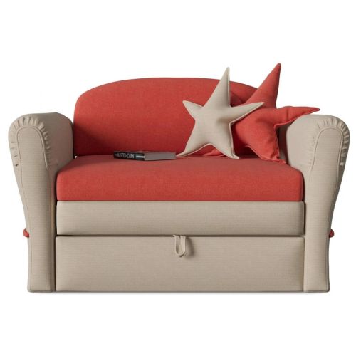 Диван детский Мини ivory orange