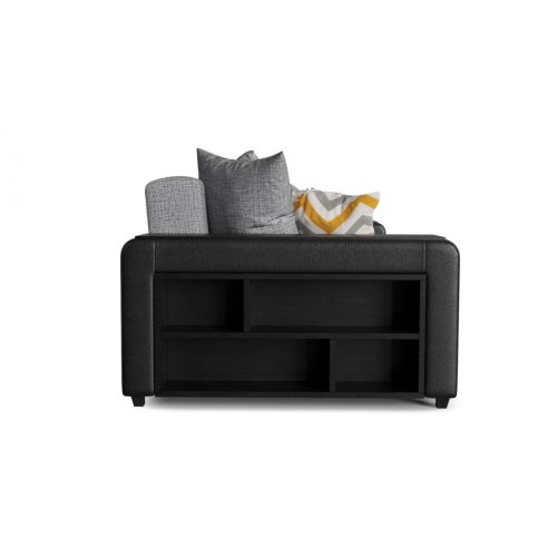 Диван прямой Дубай zigzag gray Еврокнижка