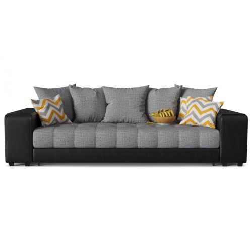 Диван прямой Дубай zigzag gray Еврокнижка