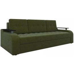 Диван прямой Ричард Красный + Черный еврокнижка