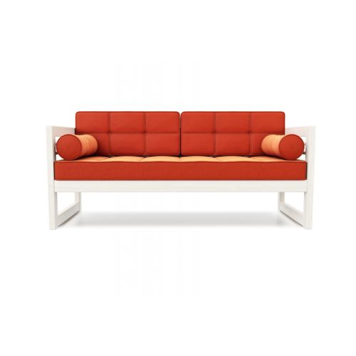 Диван Сега Б Velvet беленый дуб orange