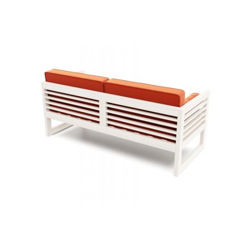 Диван Сега Б Velvet беленый дуб orange