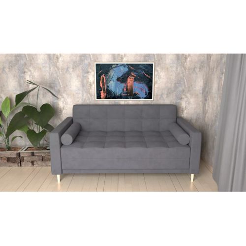Диван Сканди Мини Plush Grey