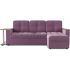 Диван Угловой Атланта Классик Purple со столом дельфин