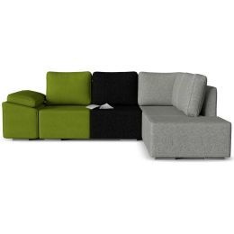 Диван угловой Хавьер green