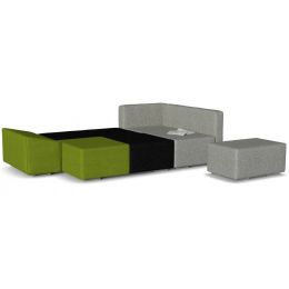 Диван угловой Хавьер green