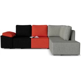 Диван угловой Хавьер red