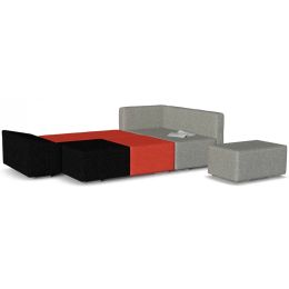 Диван угловой Хавьер red