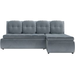 Диван угловой Кормак Велюр Grey
