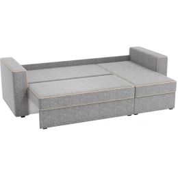 Диван угловой Принстон Matting Gray еврокнижка